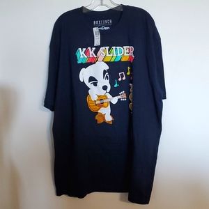 NEW KK SLIDER Tour Shirt Animal Crossing